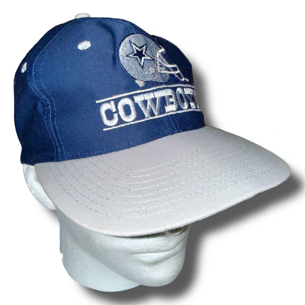 Vintage‎ Dallas Cowboys Hat Eastport NFL Front Row Snapback 6 Panel Cap